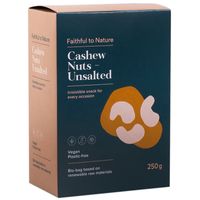 Faithful to Nature Cashew Nuts - Unsalted